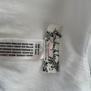 Free People White Lounge Jumpsuit (small)